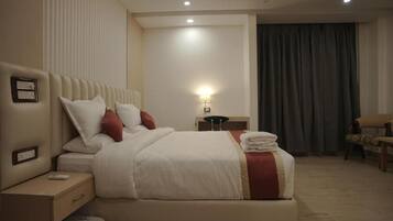 In-room safe, blackout curtains, iron/ironing board, free WiFi