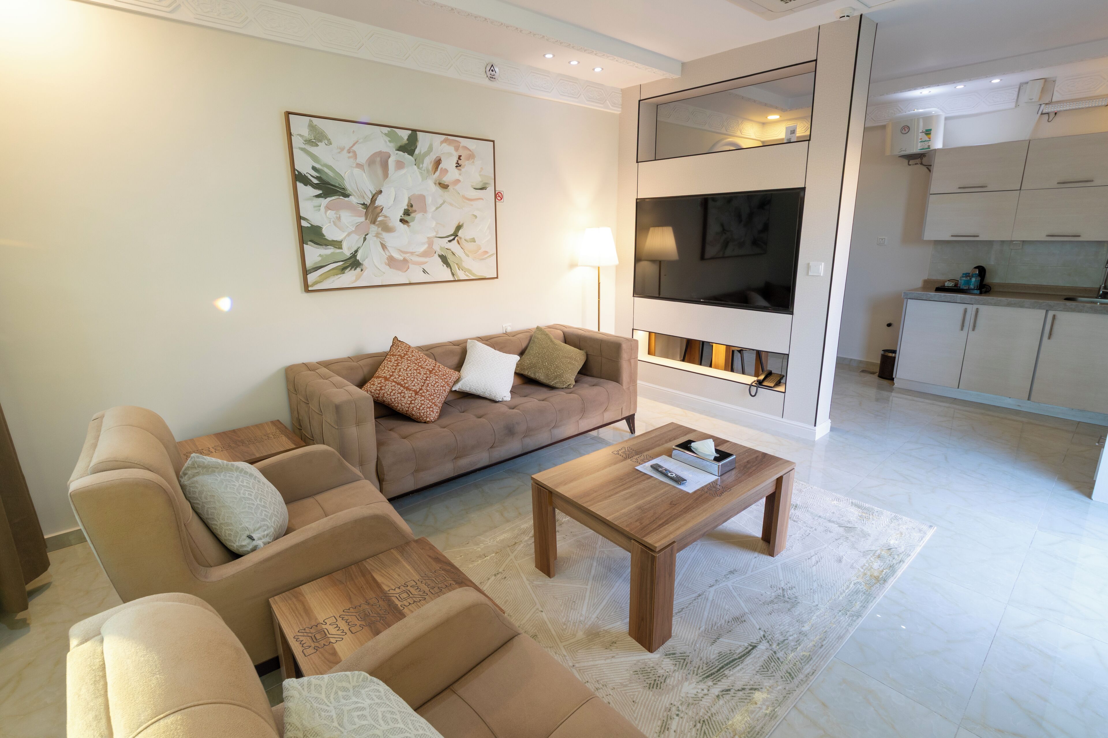 Área de sala de estar