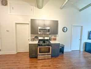Microwave, oven, stovetop, dishwasher - McCormick cosy 3Br w Optional Parking for 8 guests (Chicago)
