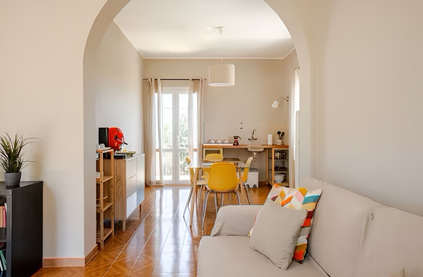 Appartement, balcon, vue jardin | Coin séjour