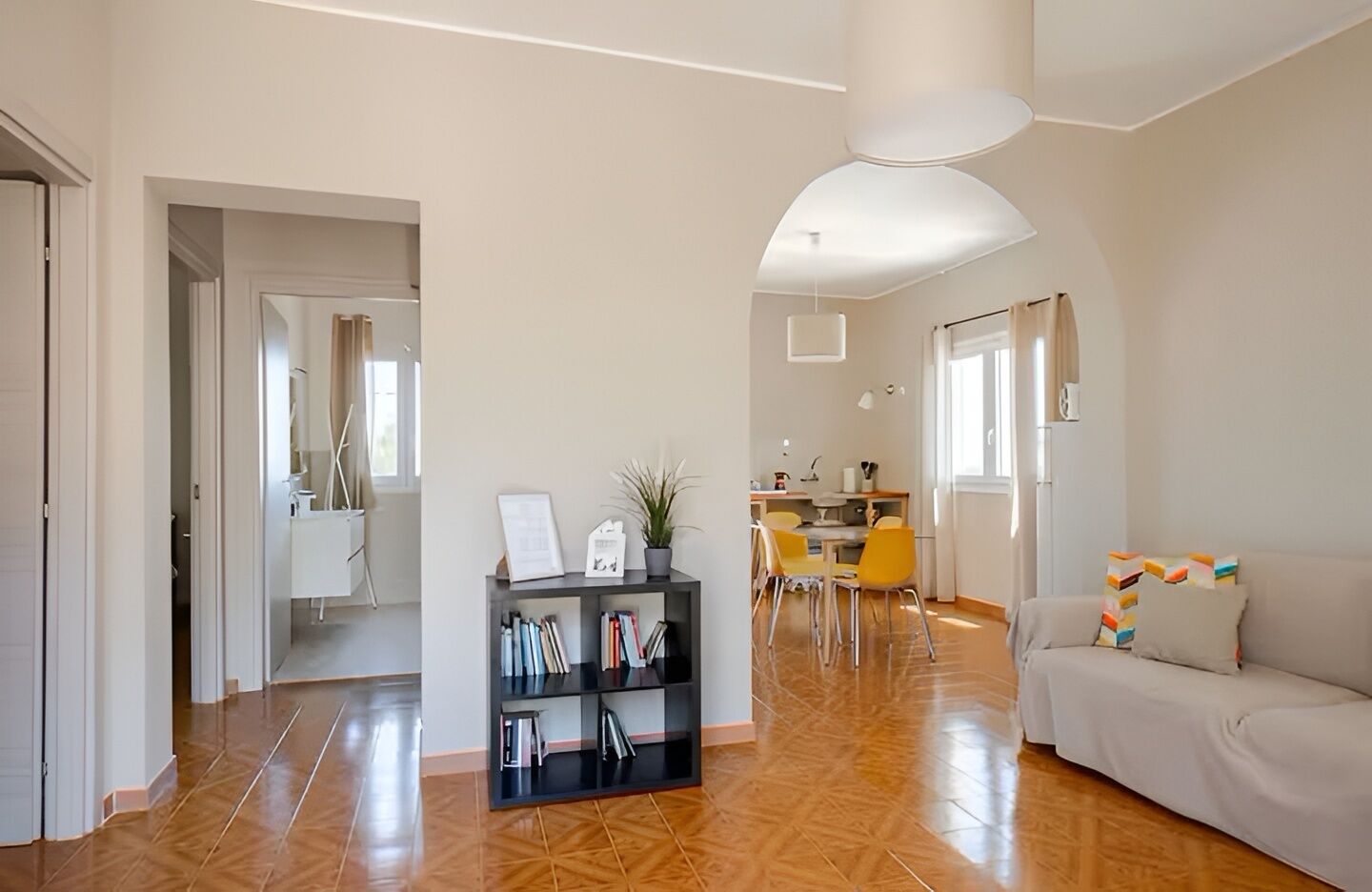 Appartement, balkon, uitzicht op tuin | Woonruimte