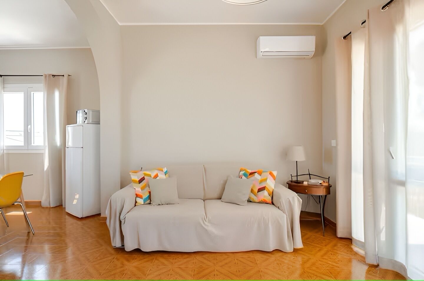 Apartment, Balkon, Gartenblick | Wohnbereich