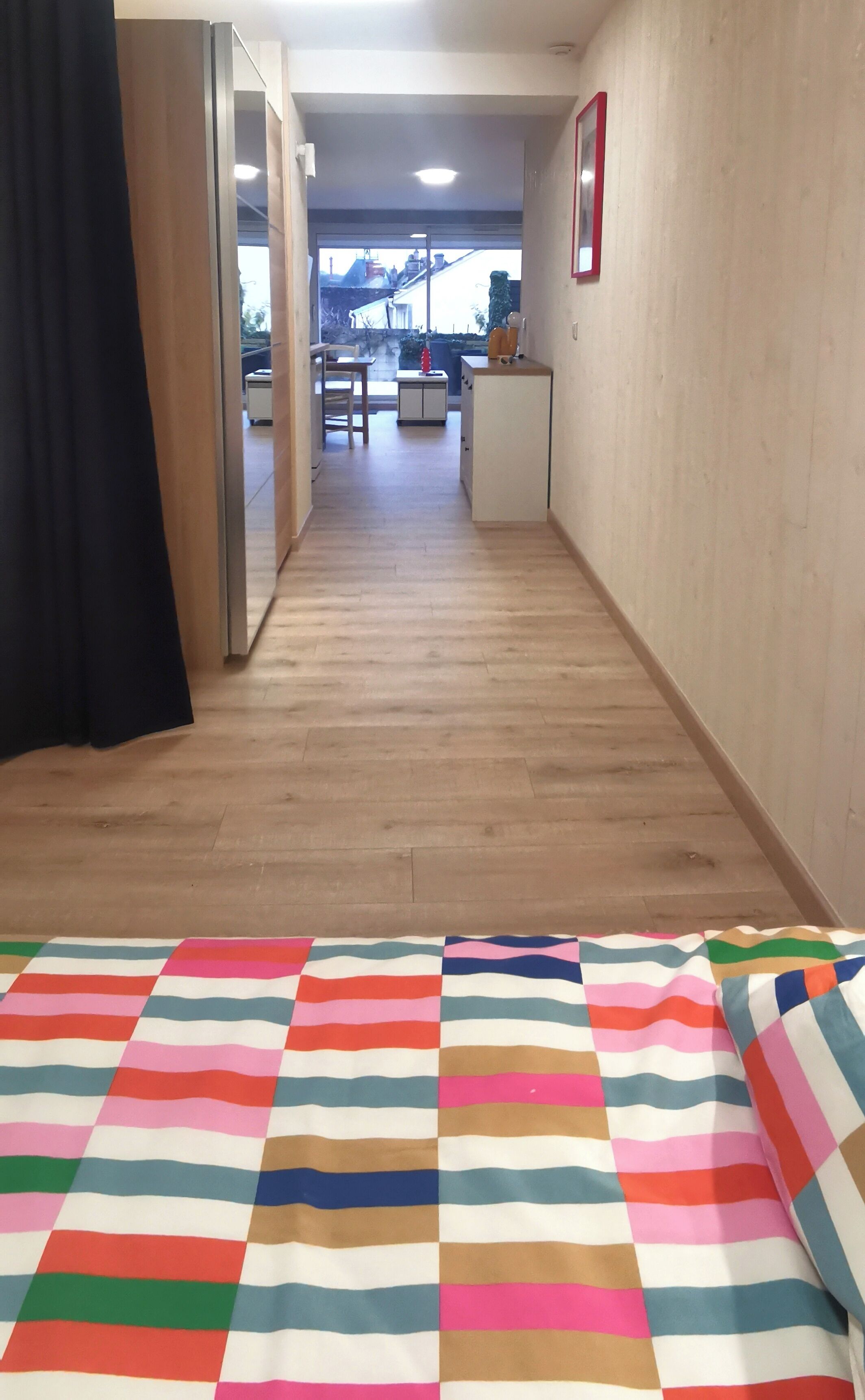1 bedroom, iron/ironing board, internet, bed sheets