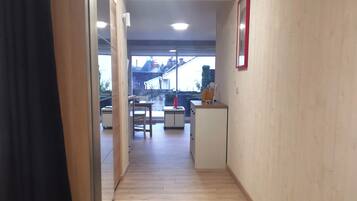 1 bedroom, iron/ironing board, internet, bed sheets