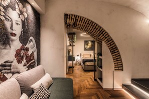 Interior - Elegant Design Apartment Near Colosseum & Metro (Roma)