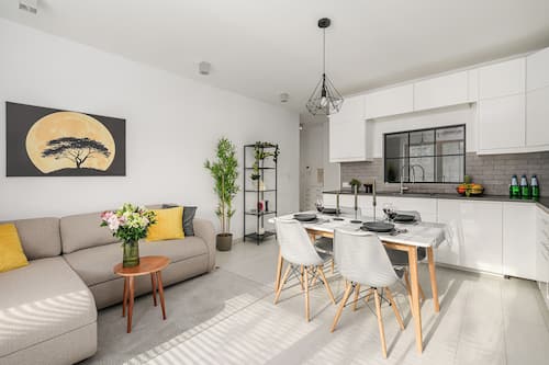 Comfort Apartment, Patio, Desert View | Living area | 40-inch LCD TV with digital channels