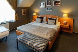 Standard Double Room, 1 Queen Bed with Sofa bed | In-room safe, blackout drapes, iron/ironing board, free WiFi