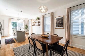 Dining - Brady St Retreat - Modern and open home with fully fenced yard (Milwaukee)