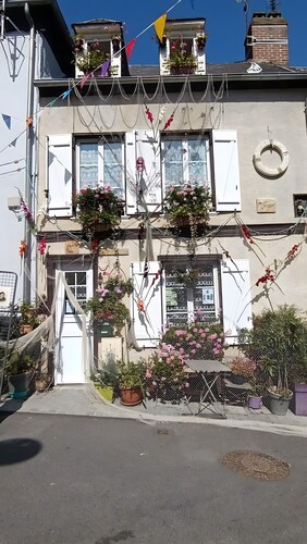 Guest Room "La Sirène" with Sea View and Wi-Fi in Saint-Valery-sur-Somme