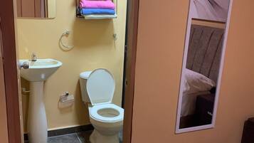 Handdoeken, zeep, toiletpapier