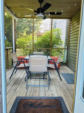 Udendørs spisemuligheder