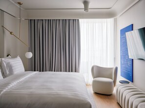 Premium Room, 1 King Bed | In-room safe, iron/ironing board, free WiFi, bed sheets - Boutique Hotel Venturo, a Member of Design Hotels (Split)