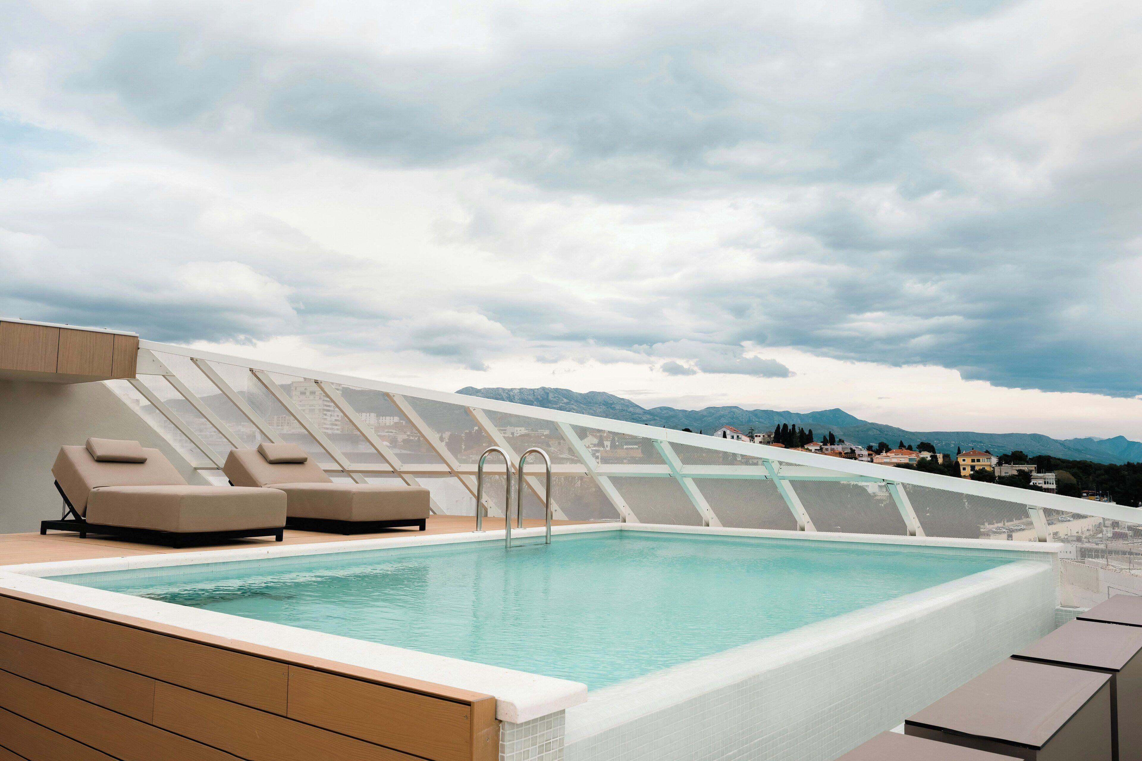 Seasonal outdoor pool
