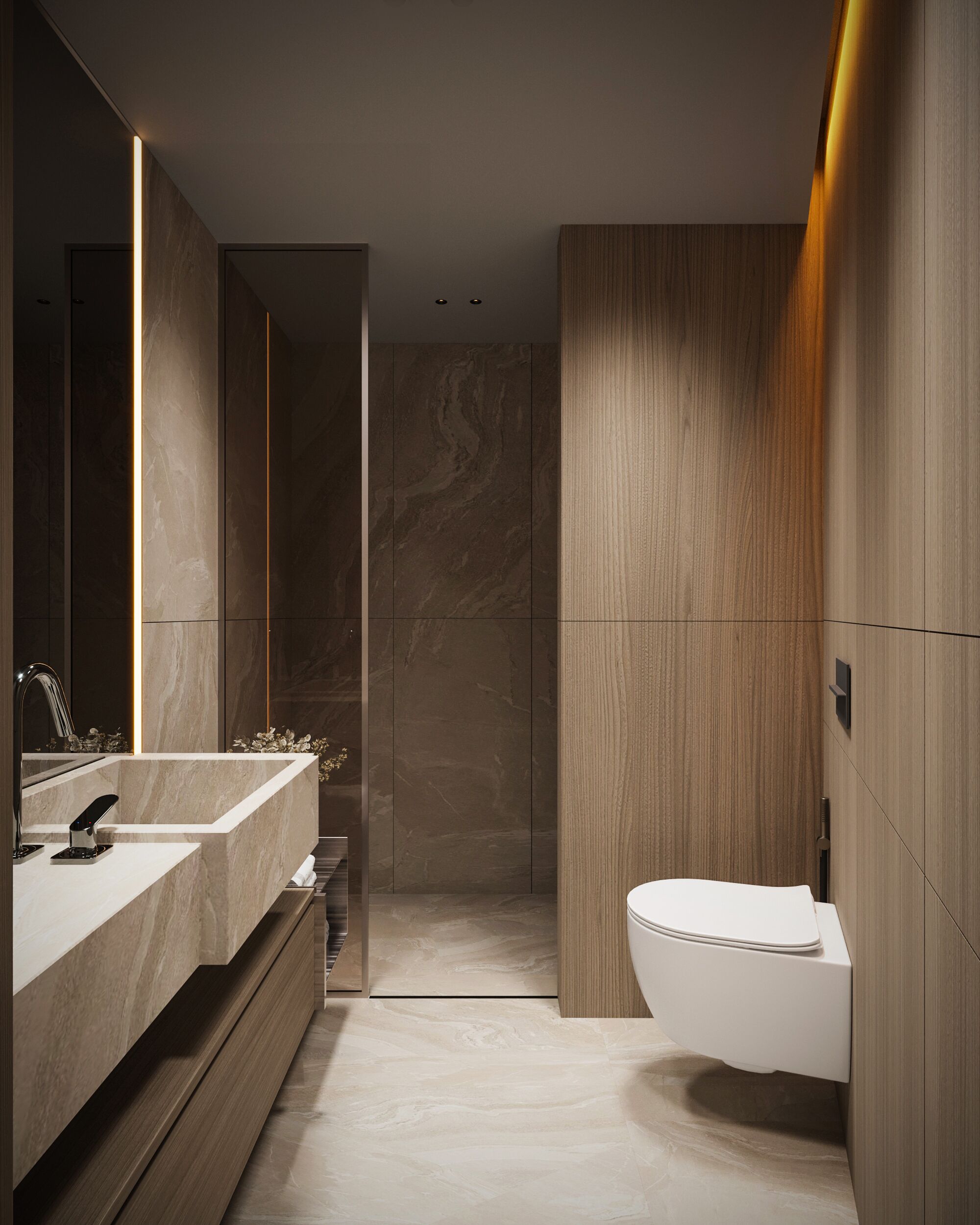 Tofflor, handdukar, tvål och schampo