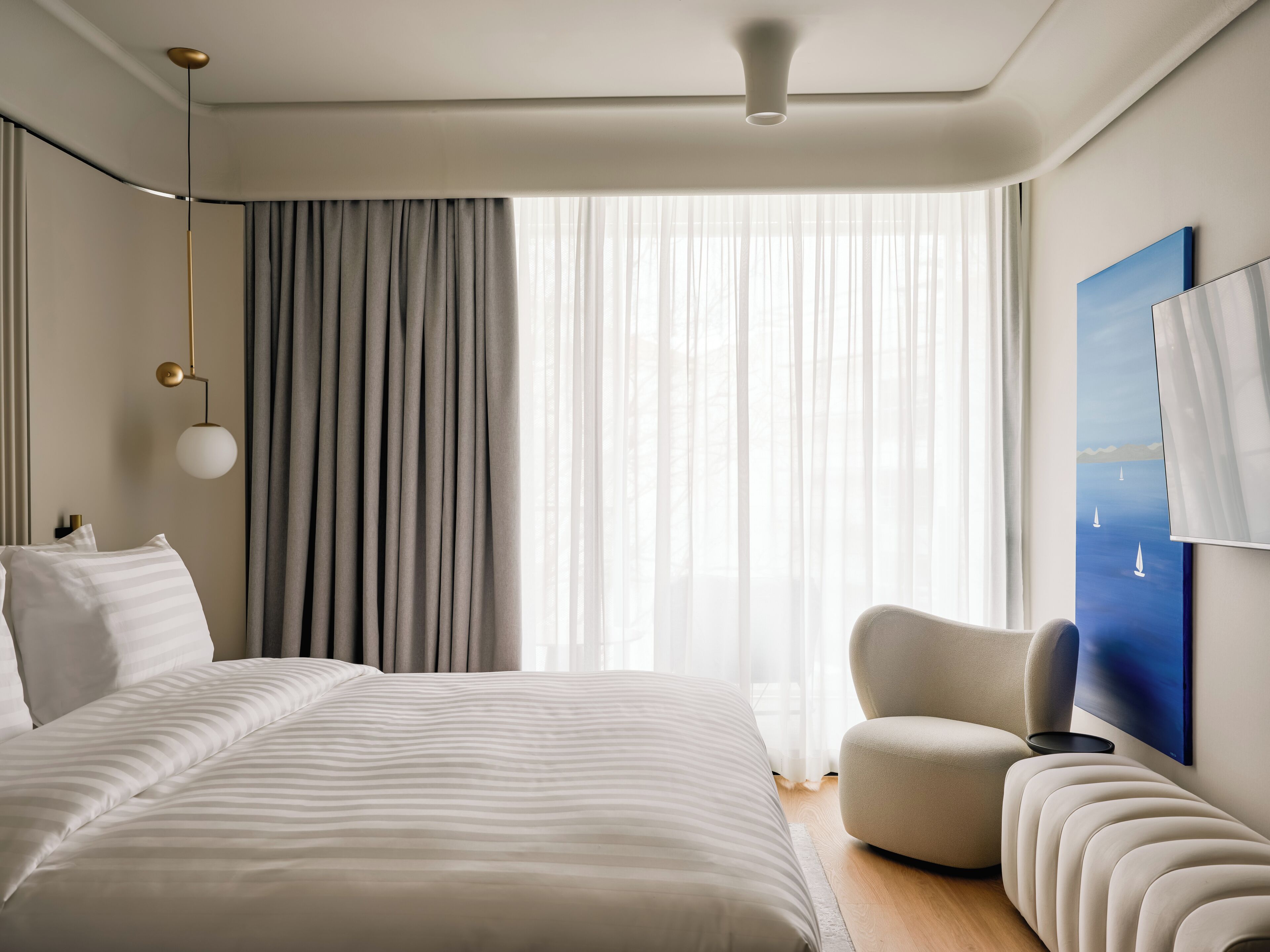 Superior-Zimmer, 1 King-Bett | Zimmersafe, Bügeleisen/Bügelbrett, kostenloses WLAN
