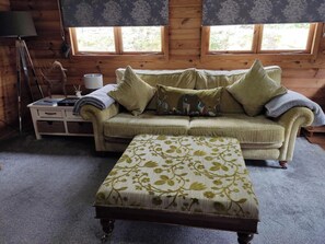 Living area - Forest Cabin Retreat - Sleeps 2 - Garden & Wifi (Fordingbridge)