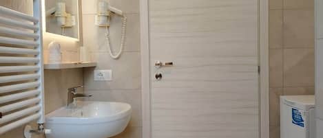 Shower, hair dryer, bidet