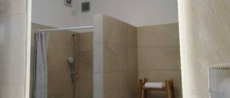 Shower, hair dryer, bidet