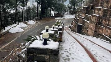 Overnattingsstedets uteområder