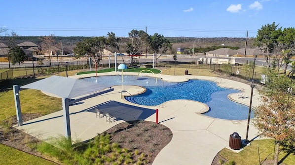 Pool - A Peaceful, Toddler-Ready 4BR Home Near Austin (Austin)