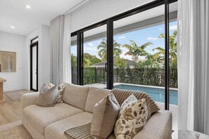 House, Multiple Beds, Pool Access, Garden View (Tarpon River Enclave) | Living area - Tarpon River Enclave - New Build (Fort Lauderdale)