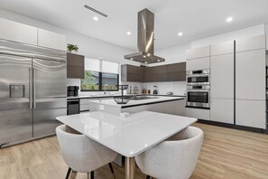 House, Multiple Beds, Pool Access, Garden View (Tarpon River Enclave) | Private kitchen | Coffee/tea maker - Tarpon River Enclave - New Build (Fort Lauderdale)