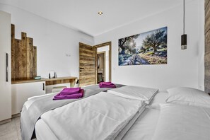 2 bedrooms, travel cot, free WiFi, bed sheets - Lavanda Harmony Apartment (Pomer)