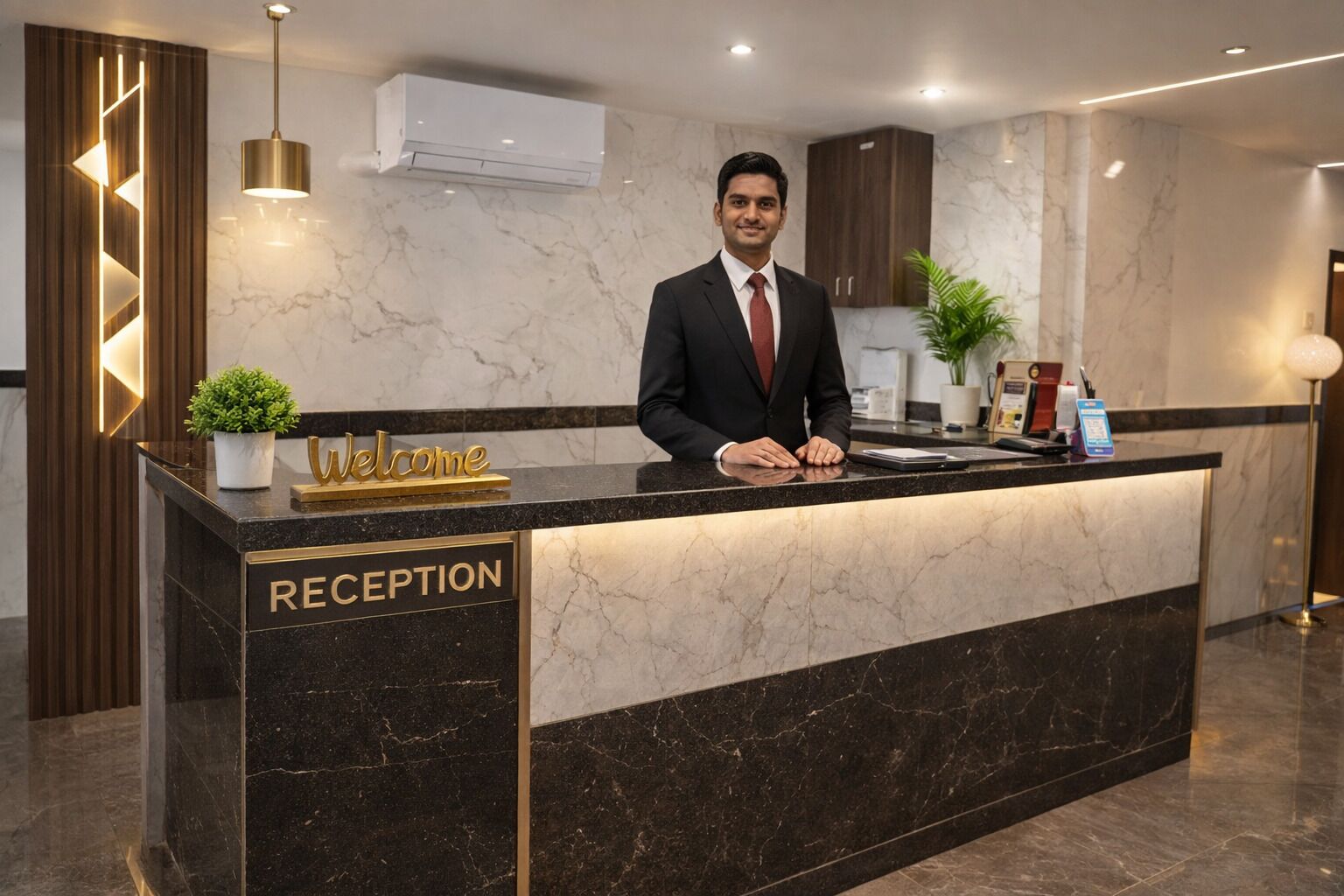 ฝ่ายต้อนรับ