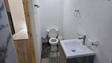 Family Studio, Multiple Beds, Balcony, Lake View | Bathroom