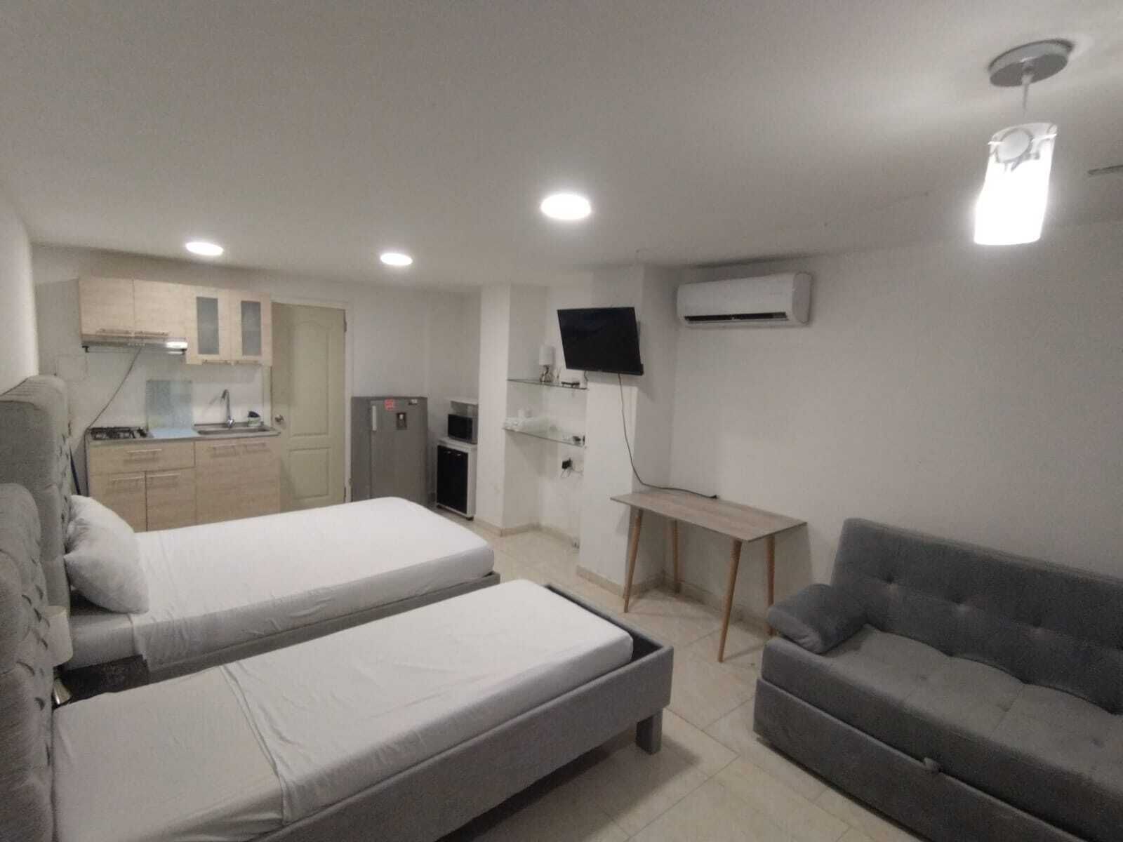 ベーシック スタジオ パティオ レイクビュー | 遮光カーテン、アイロン / アイロン台、WiFi (無料)