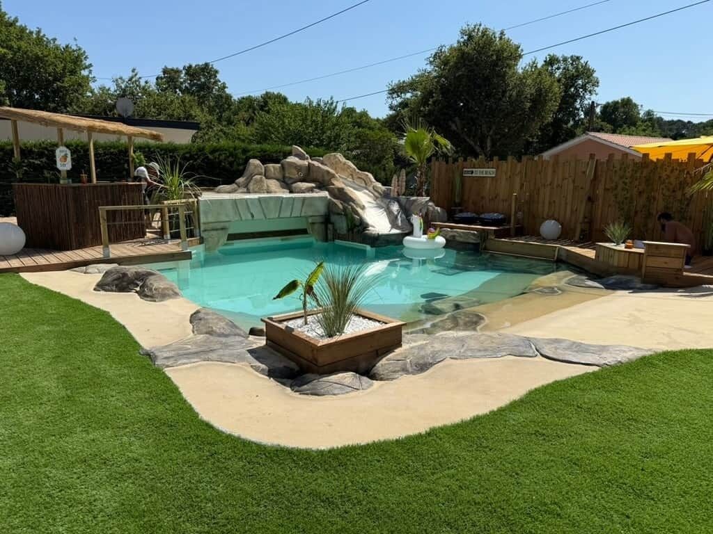 Ulkouima-allas, lämmitetty uima-allas