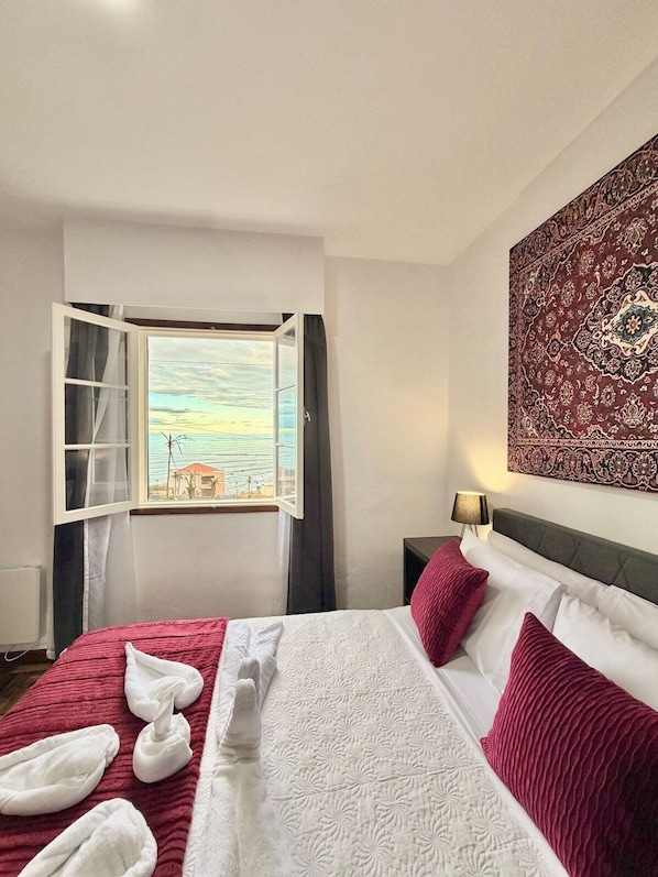 Chambre Double, salle de bains commune