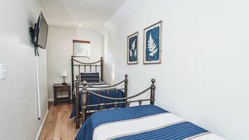 8 bedrooms, iron/ironing board, travel crib, WiFi