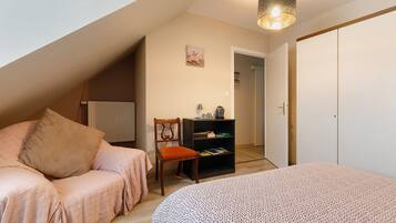 1 chambre, Wi-Fi, draps fournis