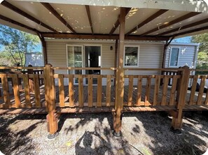 Terrace/patio - Mobile home camping siblu lac des rêves (Lattes)