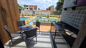 Classic Apartment | Pool - Acqua Beach Flat Tamandare by la Playa (Tamandaré)