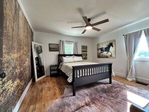 3 chambres, fer et planche à repasser, Wi-Fi, draps fournis