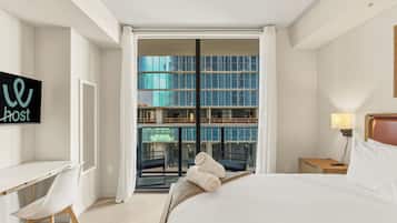 Estudio, vistas a la ciudad | Wifi gratis