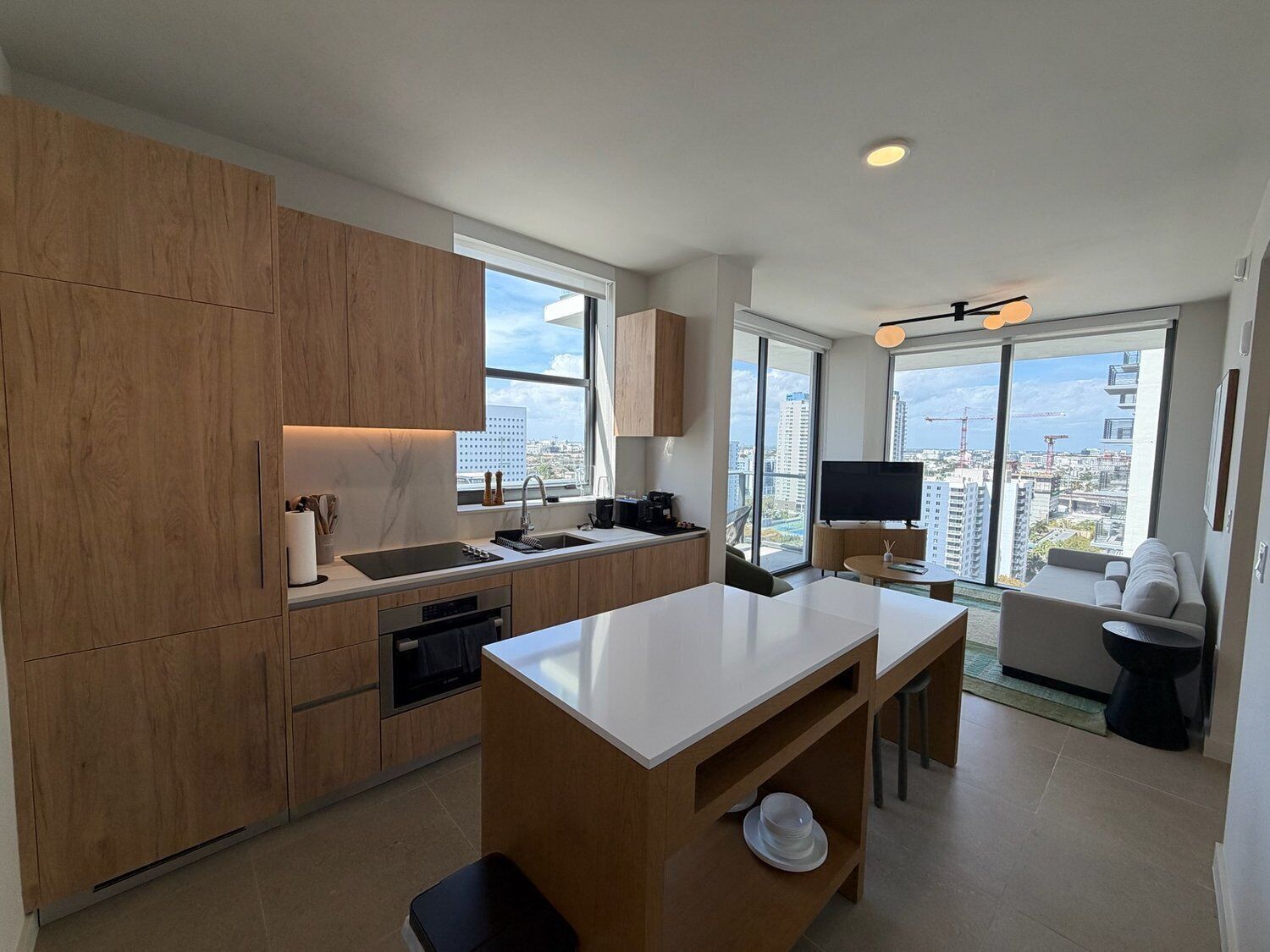 Apartamento, 2 quartos, vista para a cidade | Cozinha privada