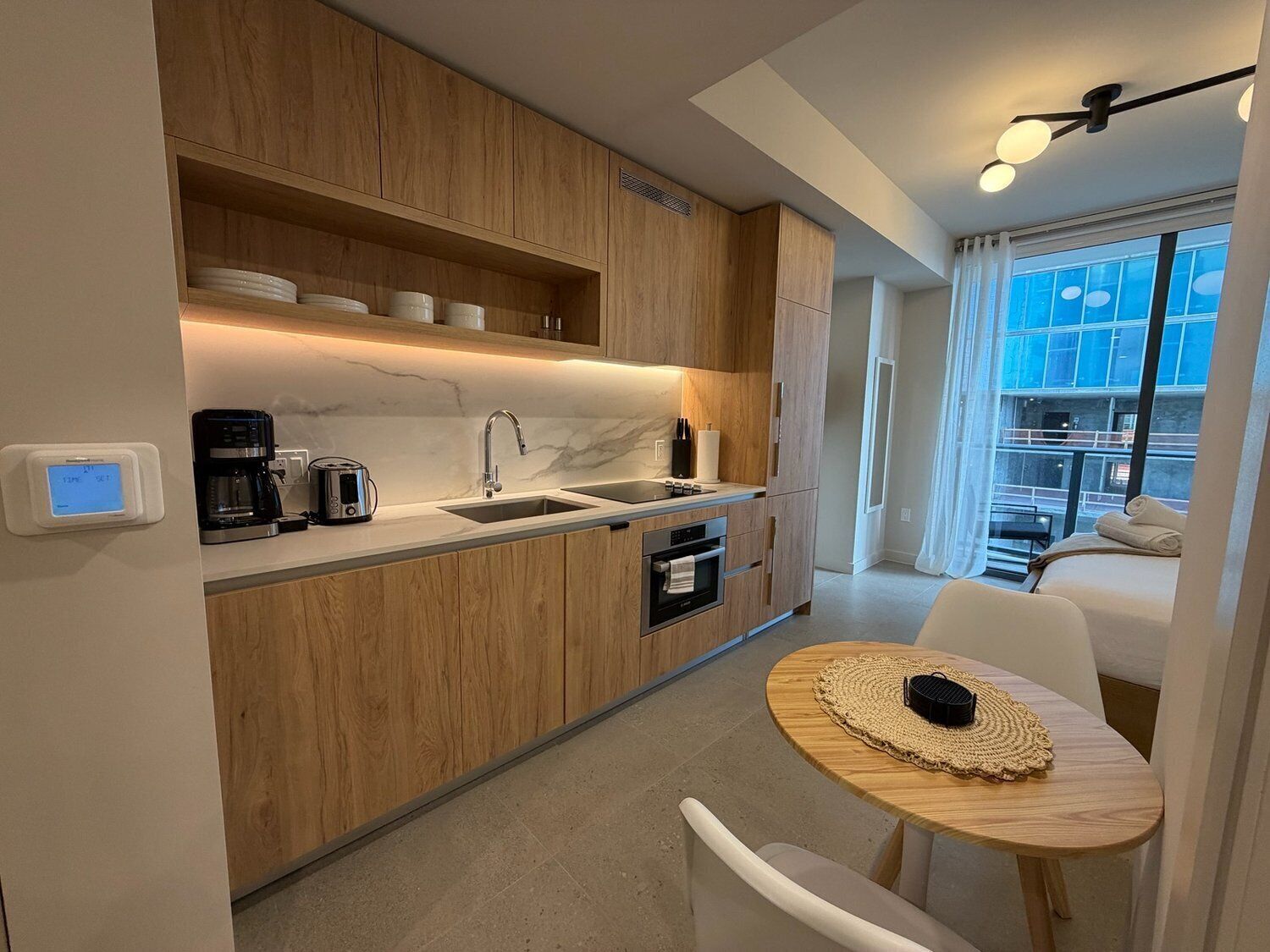 Estúdio, vista para a cidade | Cozinha privada