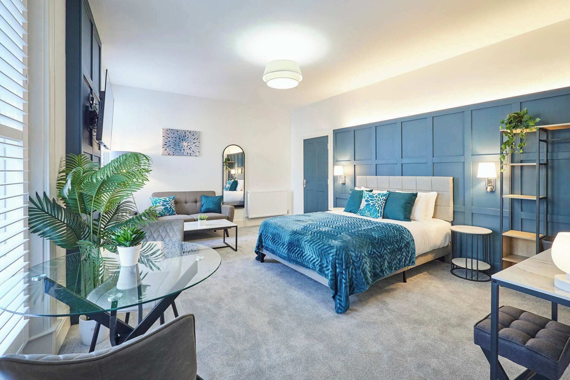 1 chambre, fer et planche à repasser, Wi-Fi, draps fournis
