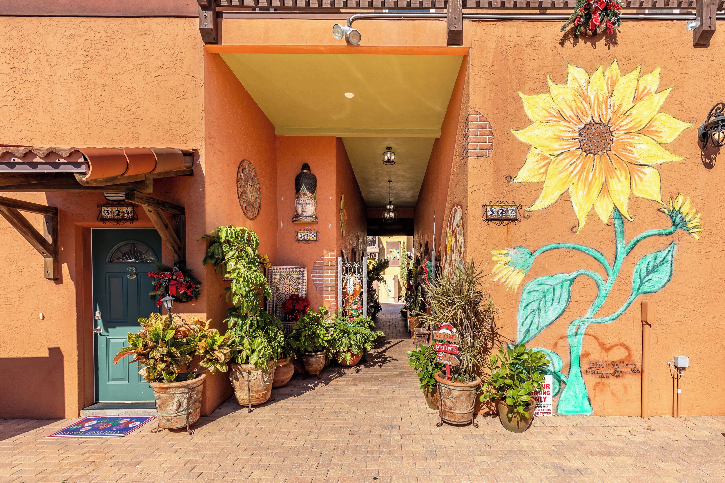 Jardines del alojamiento