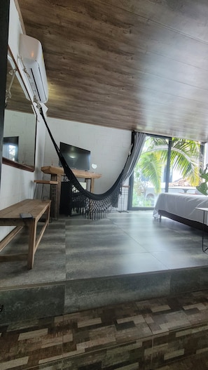 Deluxe Suite, Pool View | Free WiFi, bed sheets - Hotel Capilla del Sol (Garzon)