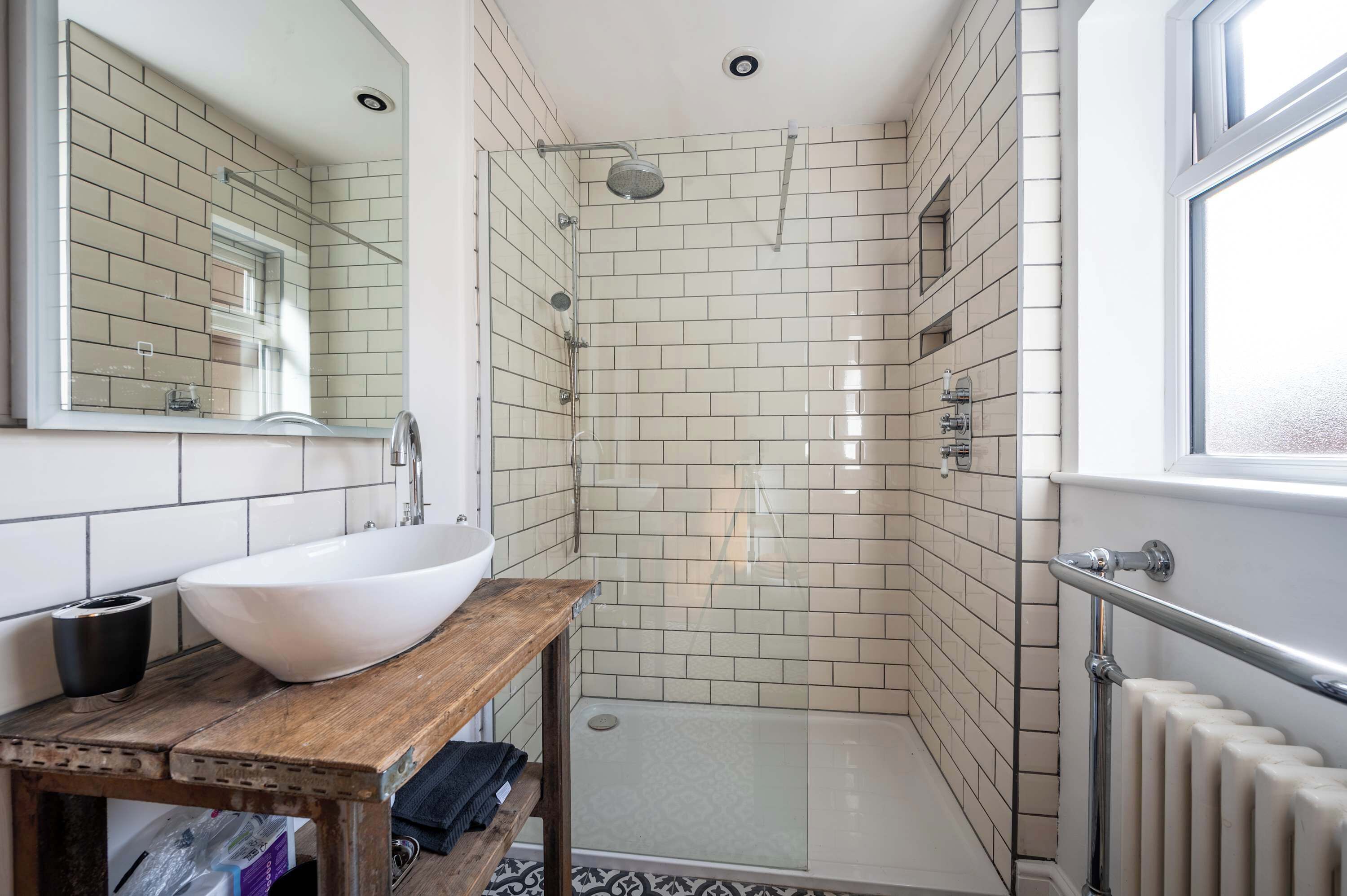 Shower, hair dryer