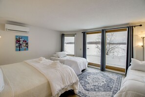 1 室のベッドルーム、デスク、アイロン / アイロン台、WiFi