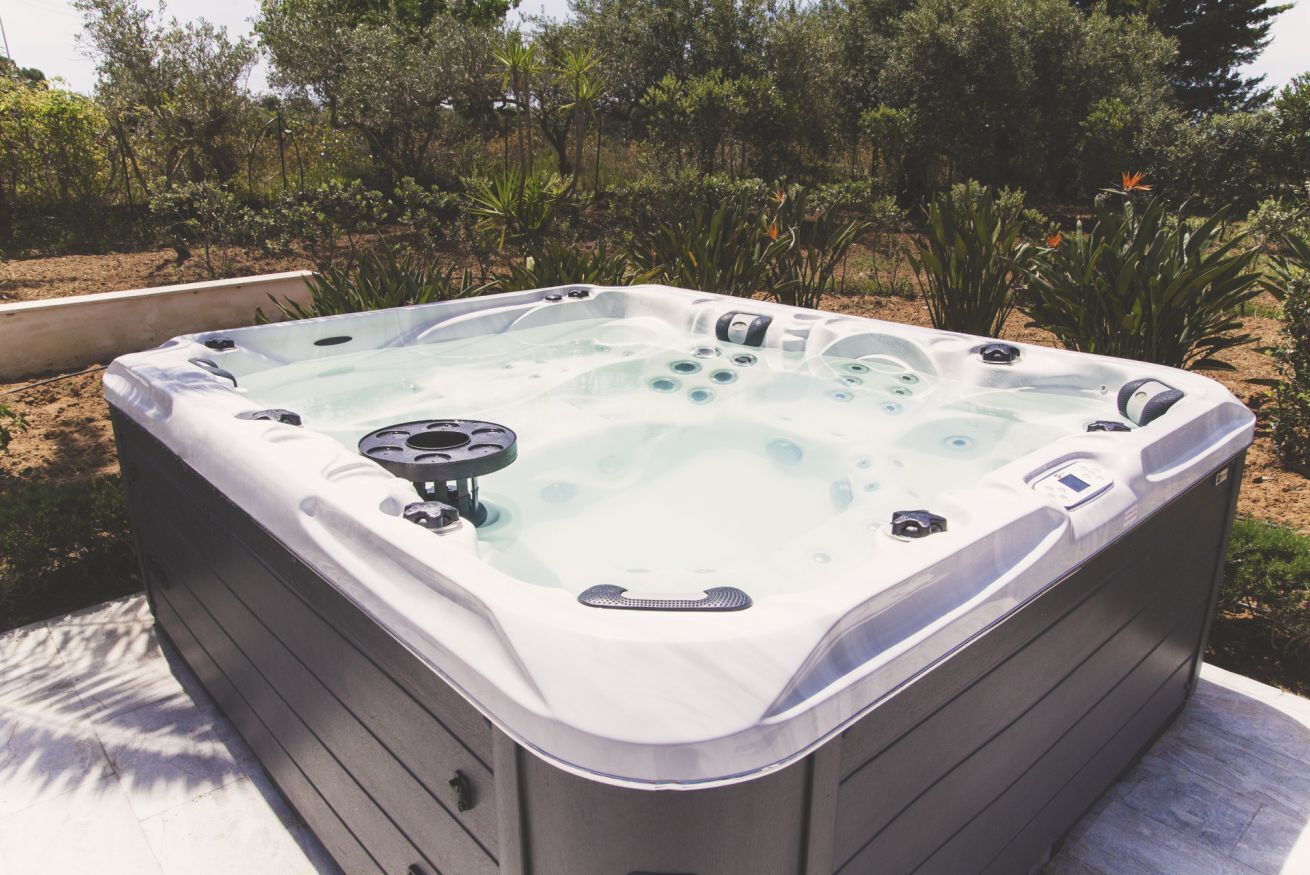 Bubbelpool utomhus