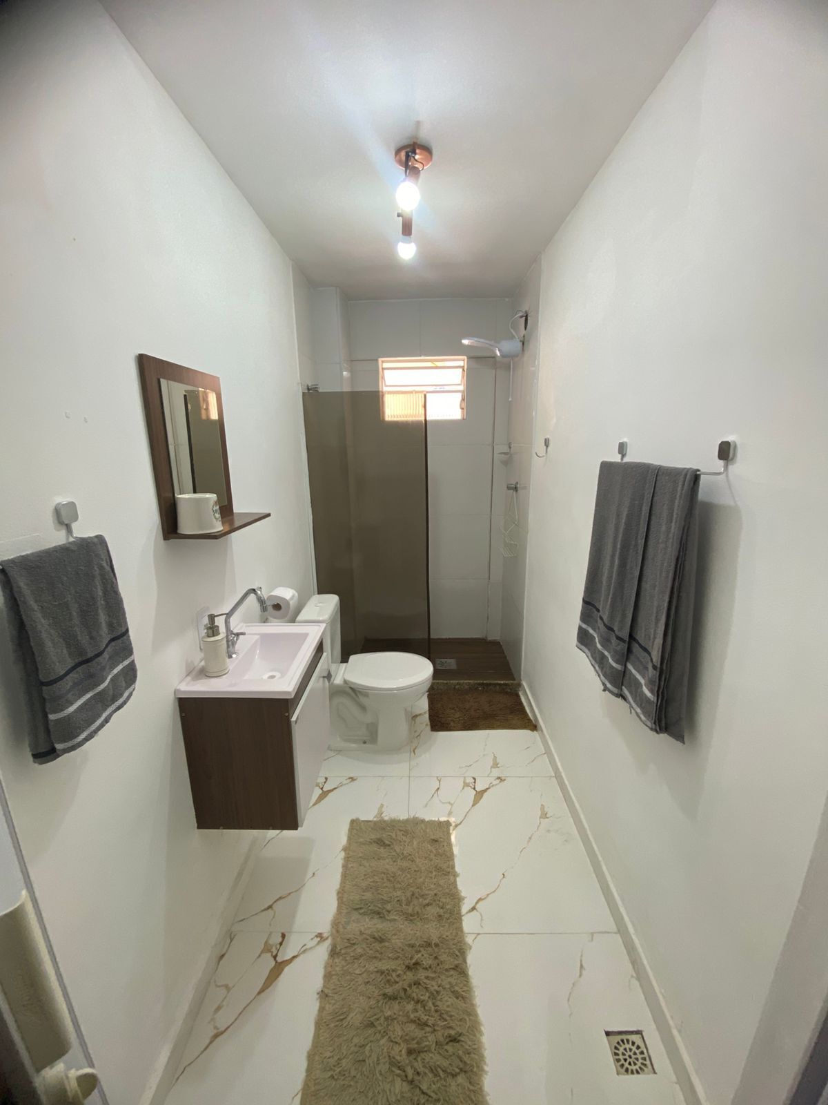 Towels, toilet paper