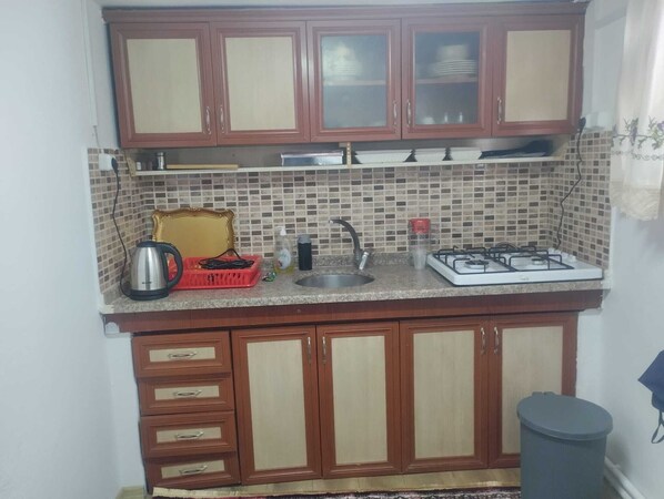 Family House, City View, Garden Area | Private kitchen - Minihome Konak (Safranbolu)