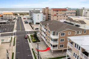 Aerial view - Wildwood Crest Condo 1 Block from the Beach (Wildwood)