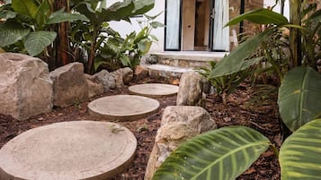 Luxury Apartment, Patio, Garden View | Exterior detail